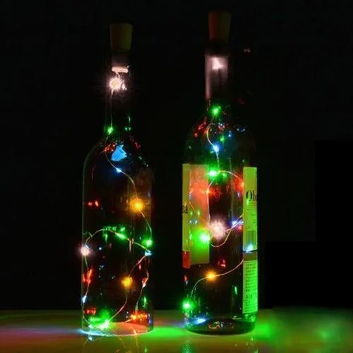 Cork Fairy Lights for Wine Bottles