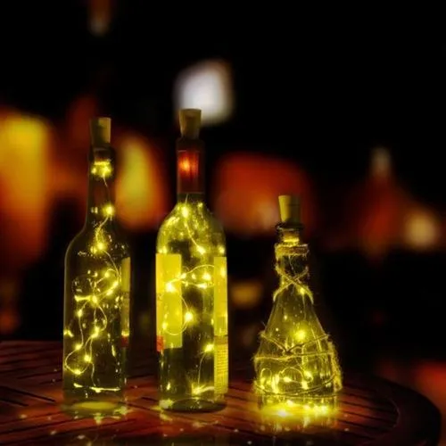 Cork Fairy Lights for Wine Bottles