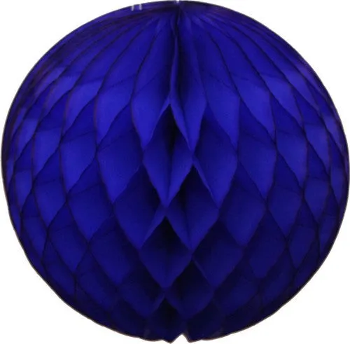Dark Blue Honeycomb Ball