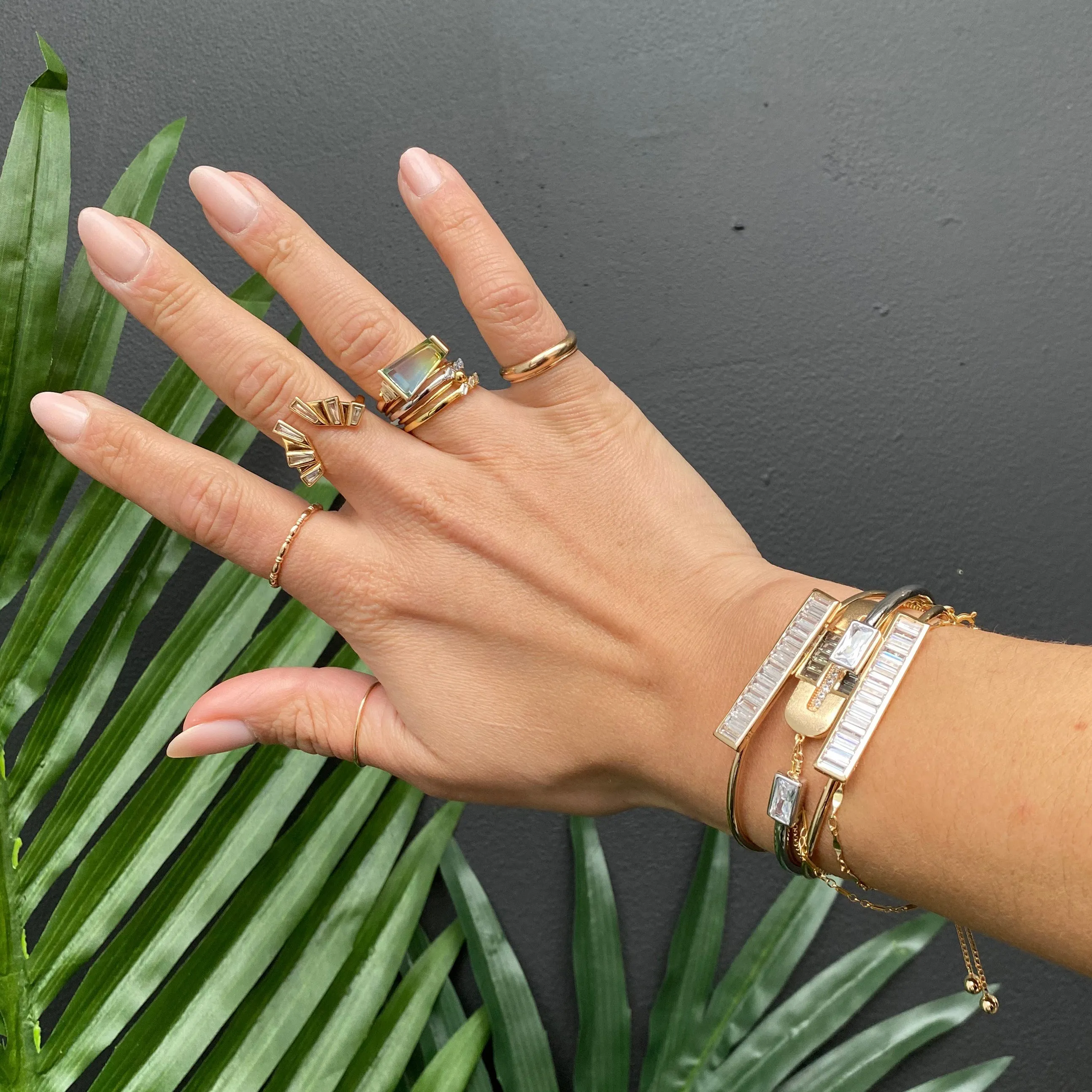 Deco Stacking Ring