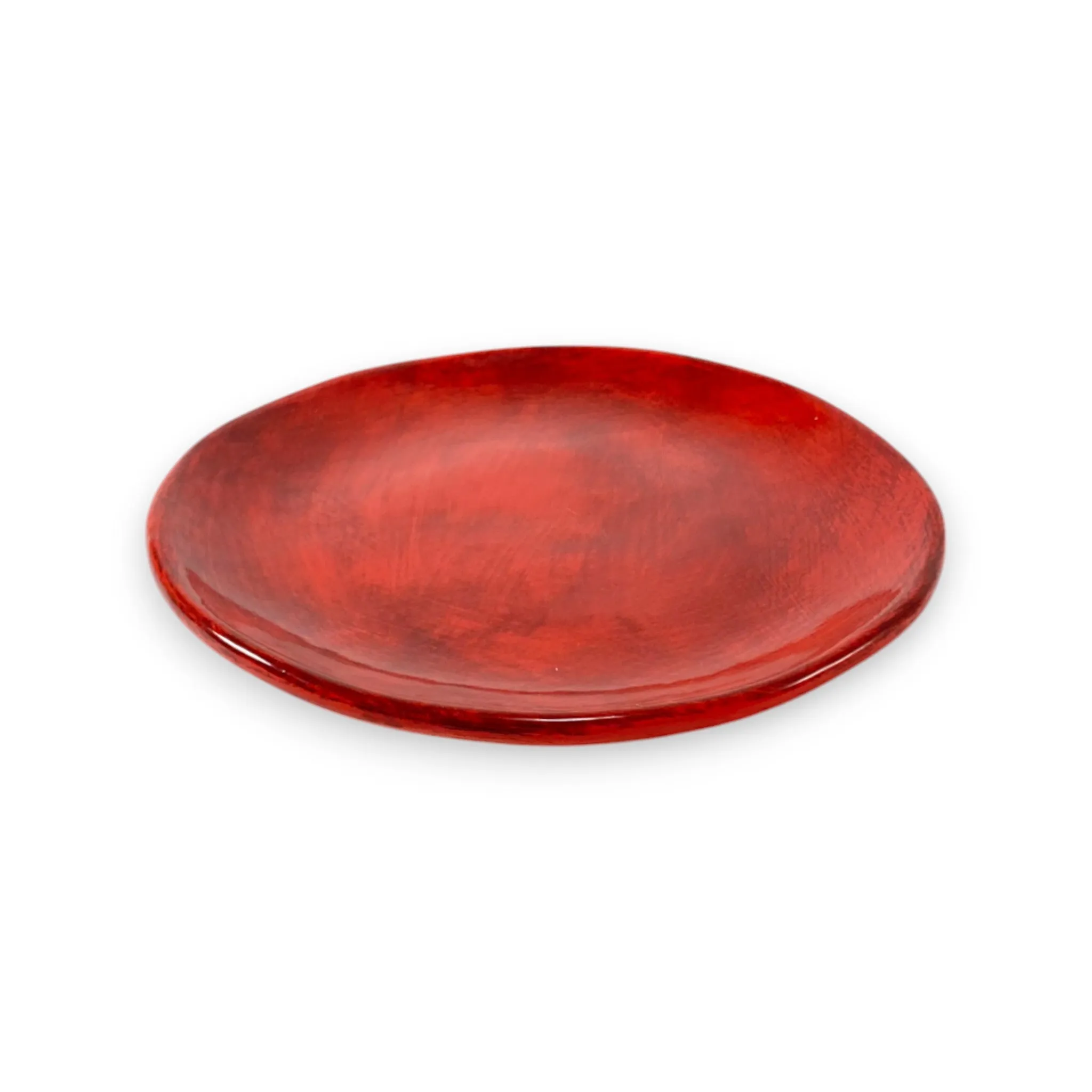 Dessert Plate | Rustic Red