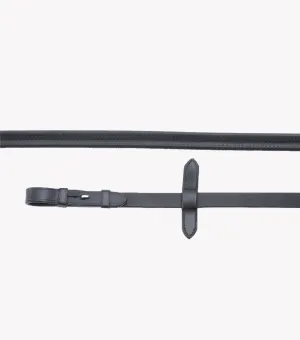Diego Rubber Reins Black