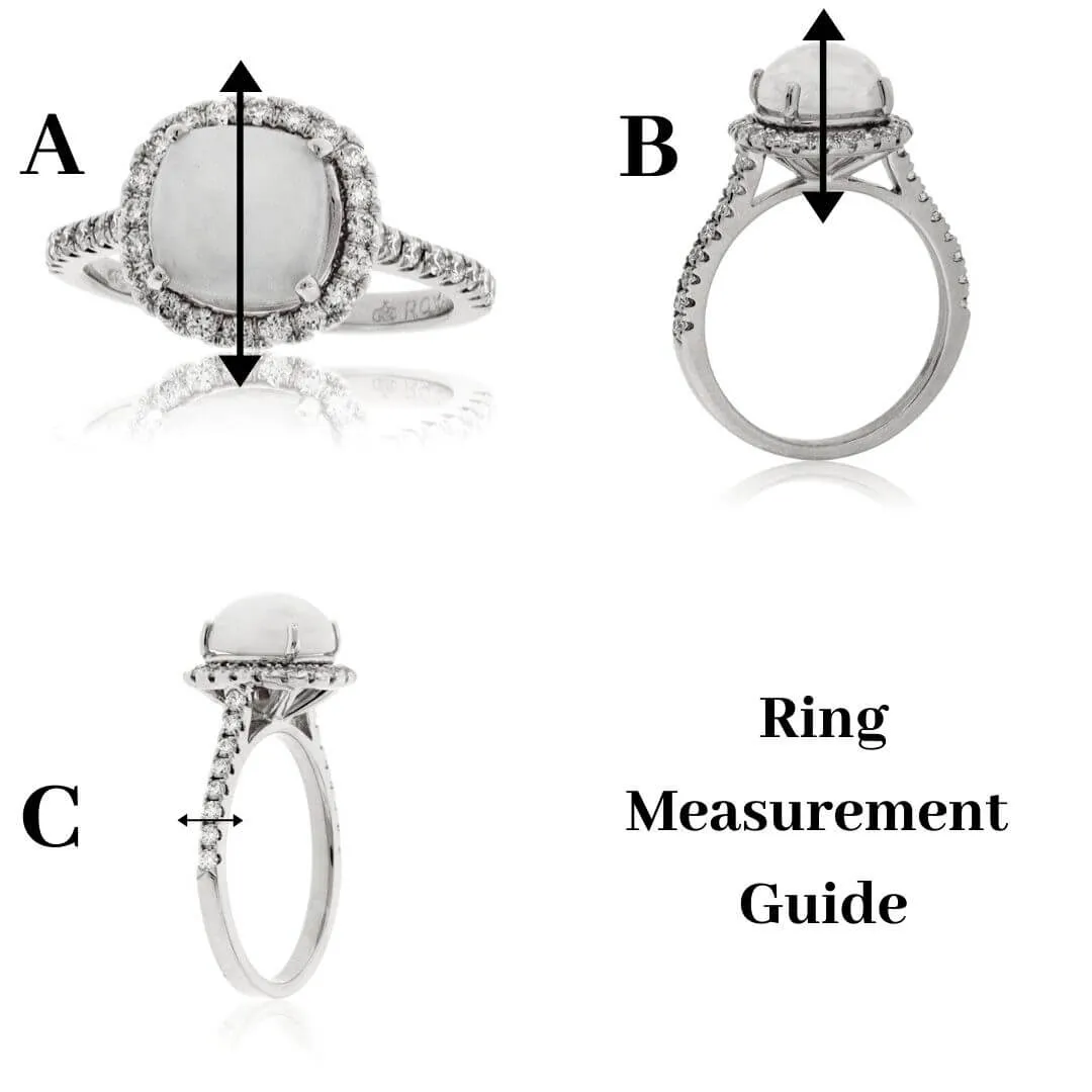 Dinosaur Bone and Pink Sapphire Ring