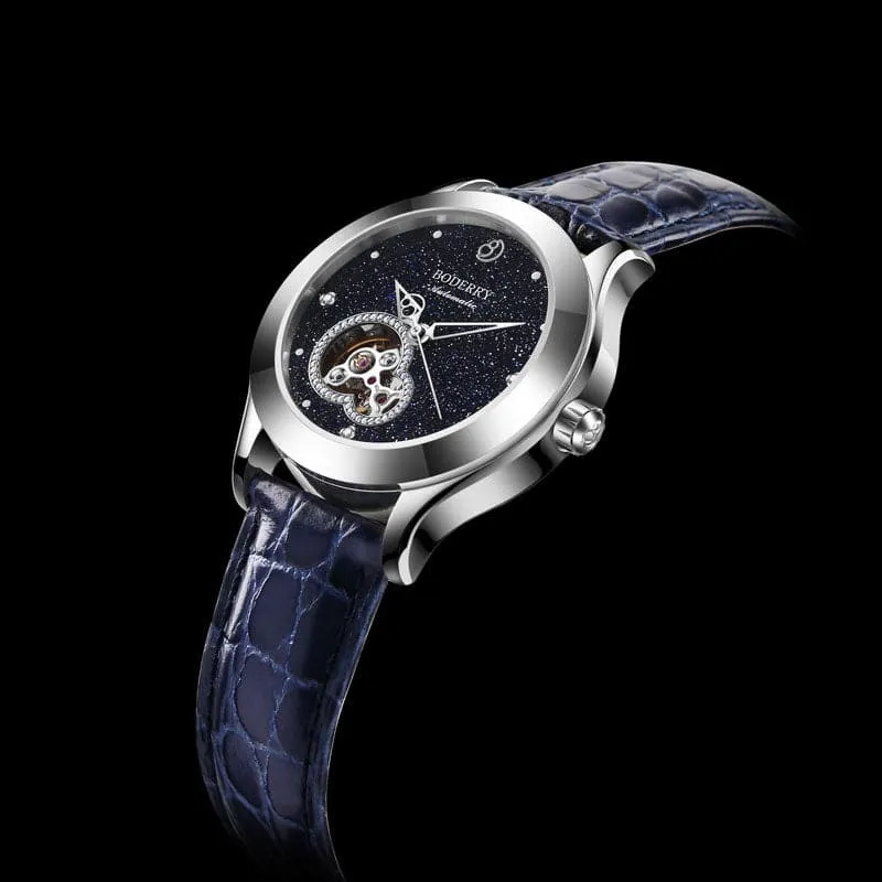 DRAGONFLY - Luxury Women Automatic Watch | Silver Case
