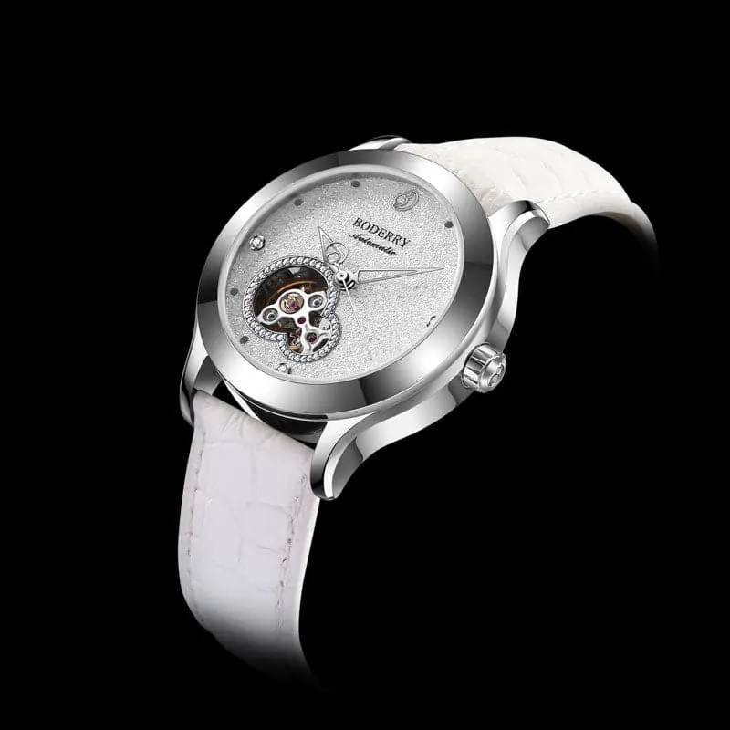 DRAGONFLY - Luxury Women Automatic Watch | Silver Case