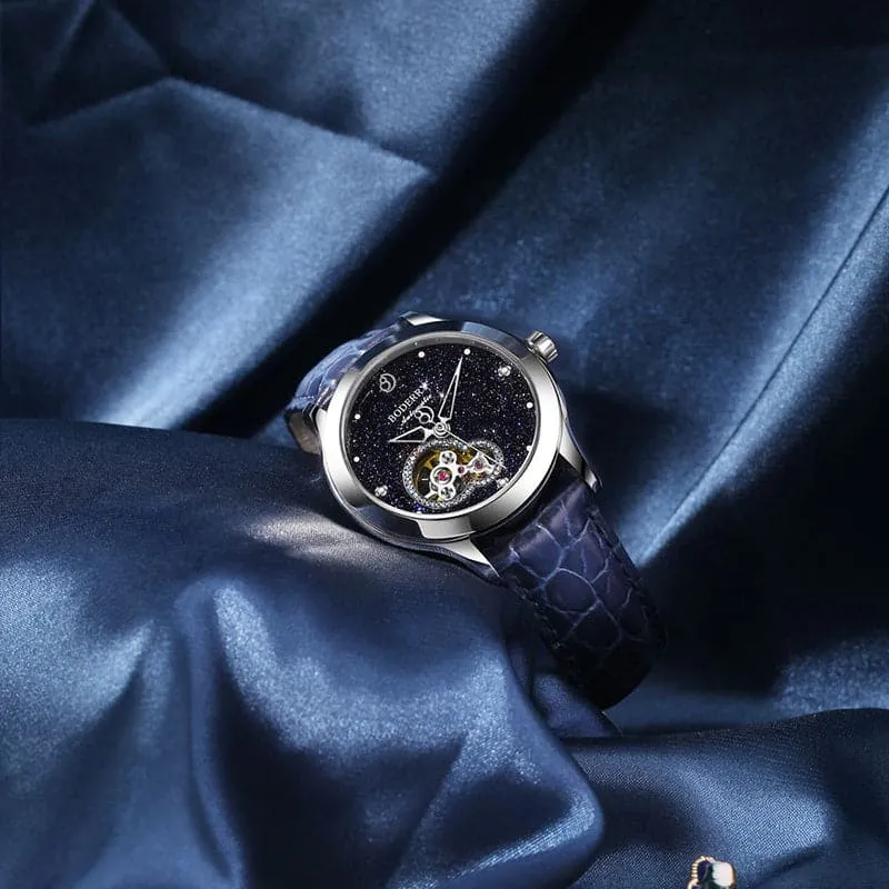 DRAGONFLY - Luxury Women Automatic Watch | Silver Case