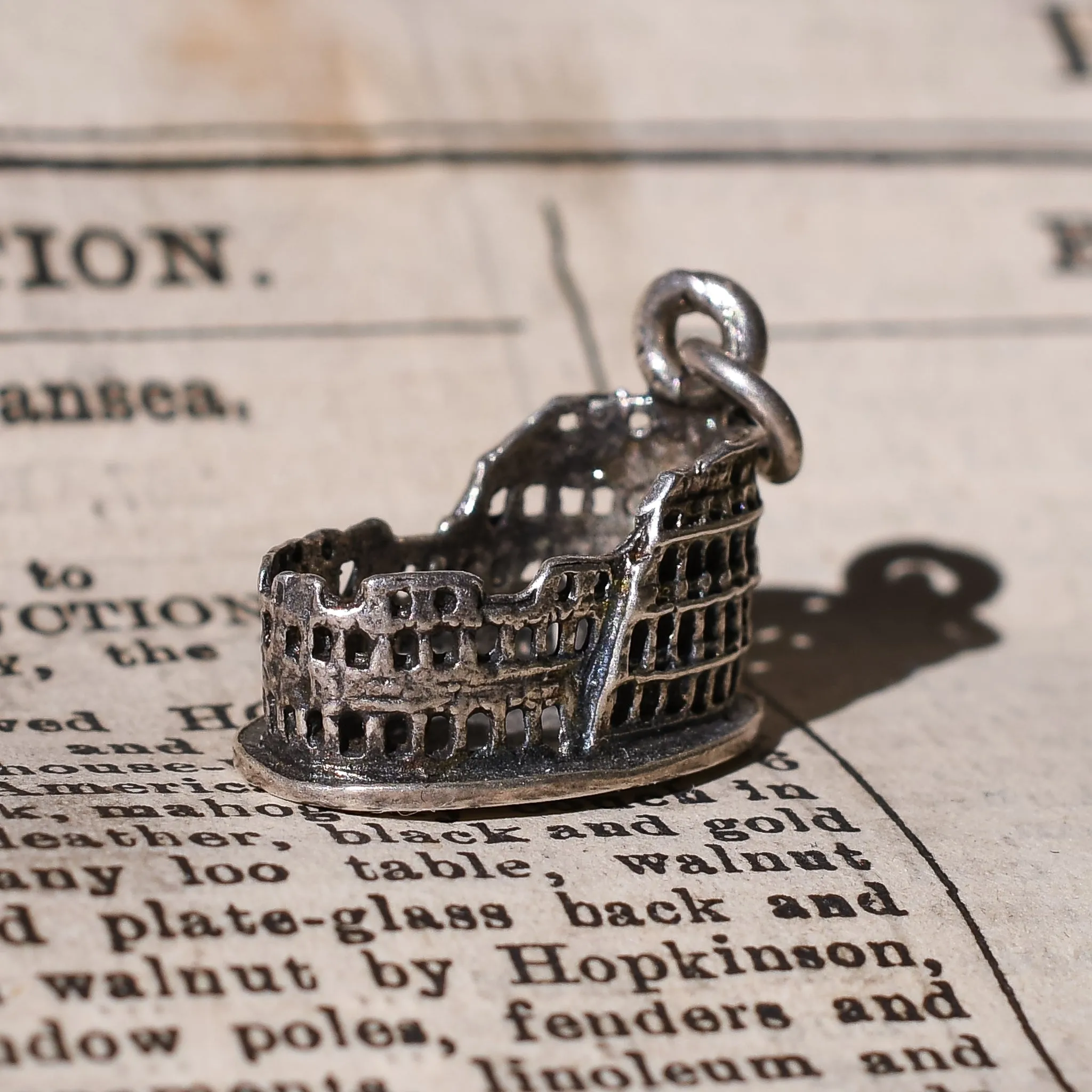 Early 20th Century Roman Colosseum Charm