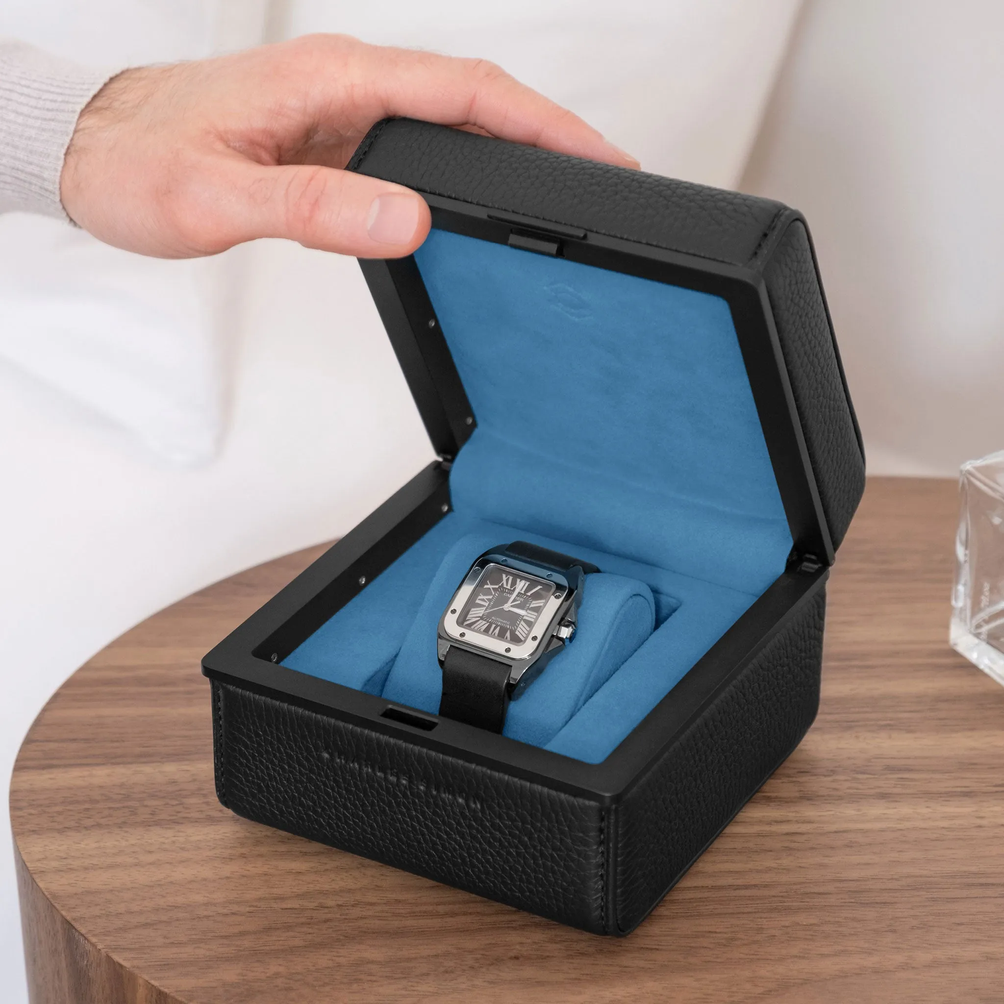 EATON 1 WATCH CASE - BLACK / BLACK