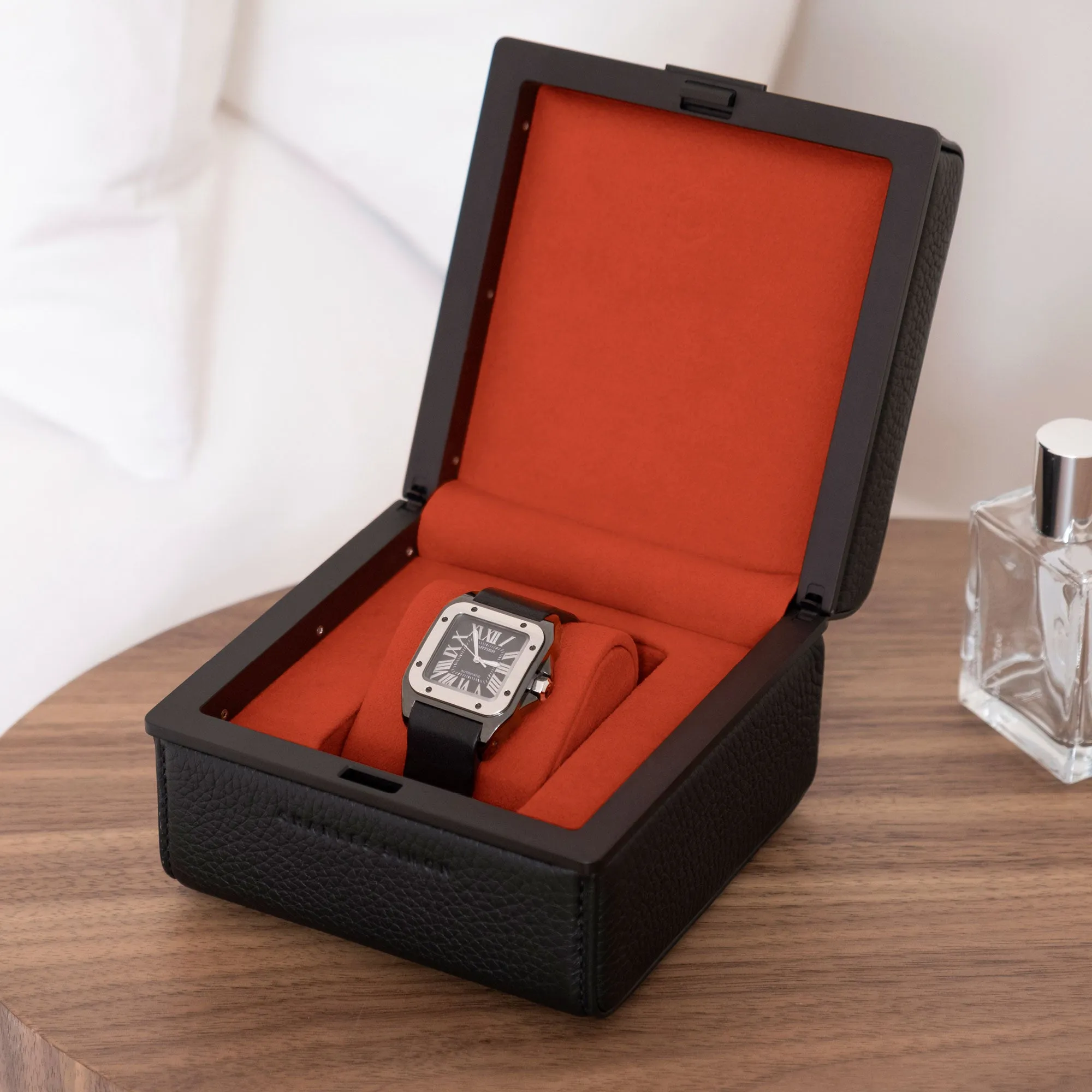 EATON 1 WATCH CASE - BLACK / BLACK