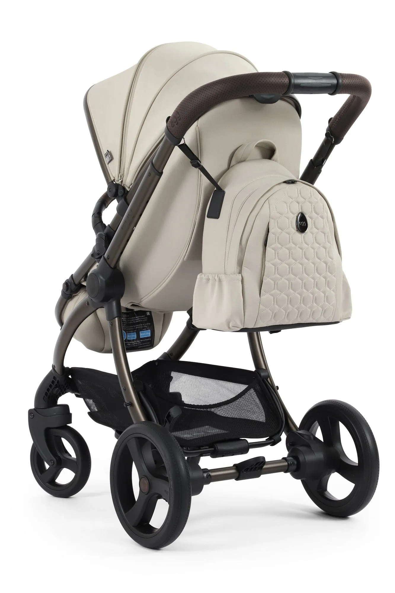 Egg 3 Luxury Shell i-Size Travel System - Cashmere