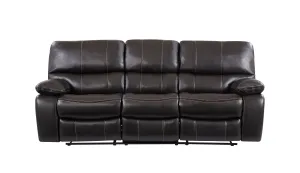 Espresso  Reclining Sofa