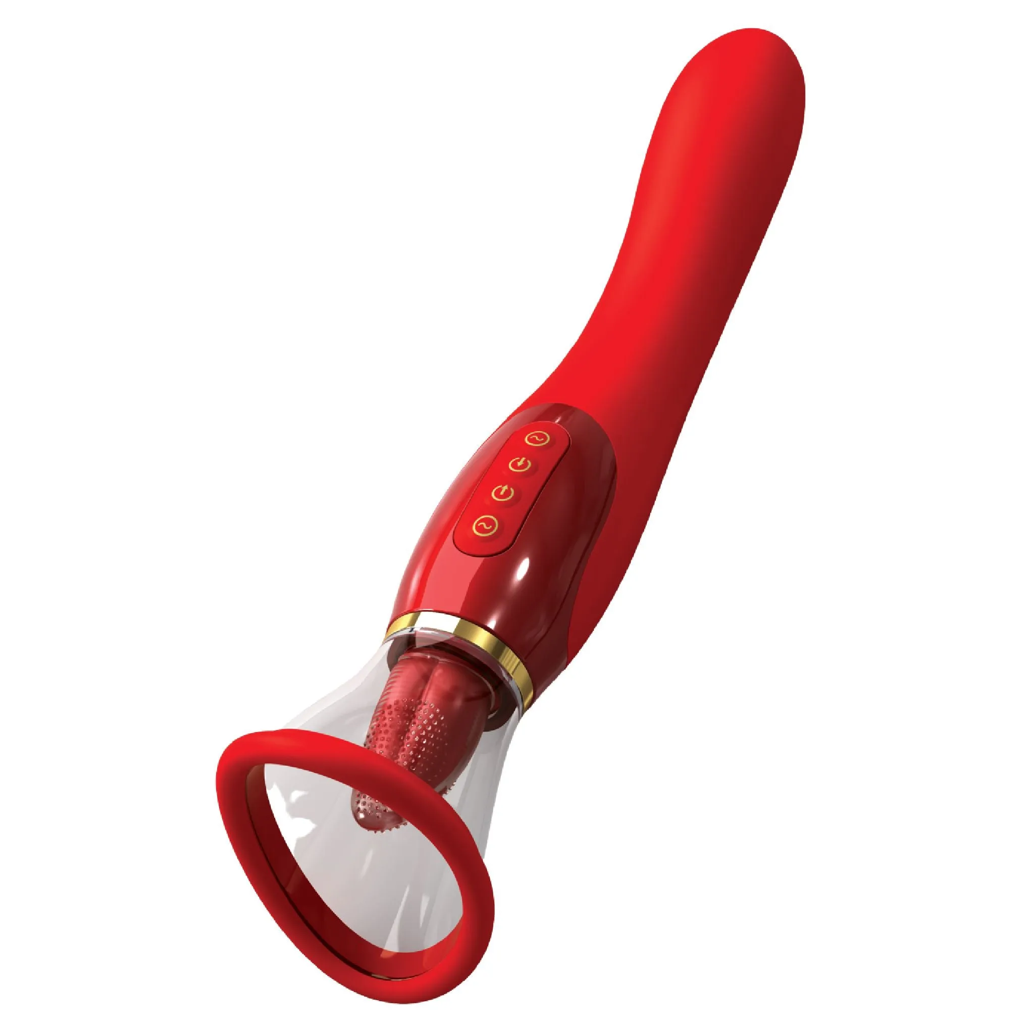 Fantasy For Her Ultimate Pleasure Double Ended Vibrator 24 K Gold Luxury Edition