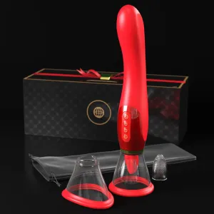 Fantasy For Her Ultimate Pleasure Double Ended Vibrator 24 K Gold Luxury Edition