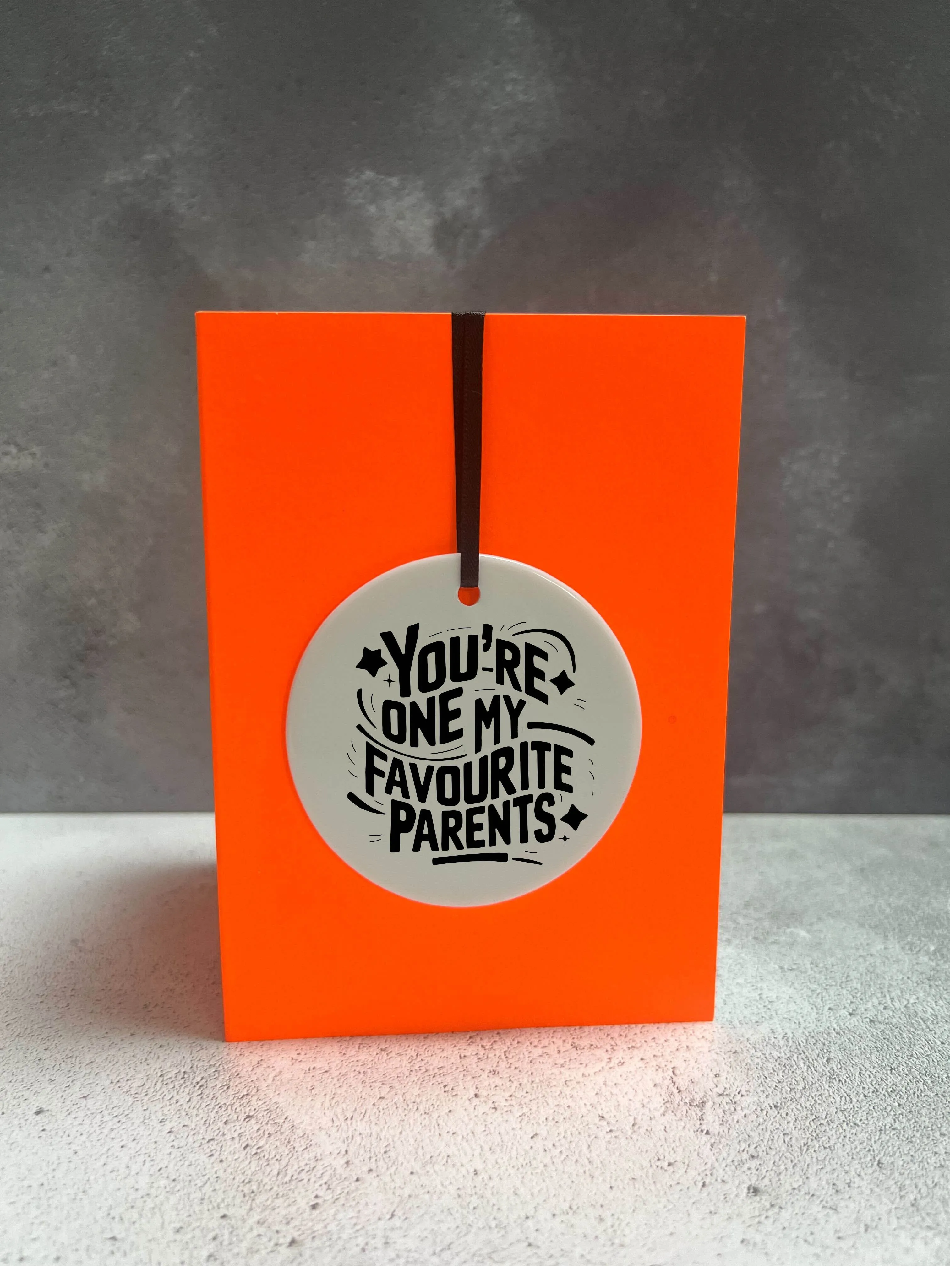 Favourite Parent | Cheeky Charm Father's Day Card