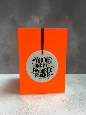 Favourite Parent | Cheeky Charm Father's Day Card