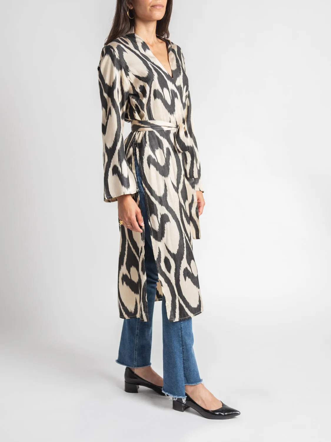 Fergana Silk Caftan Duster