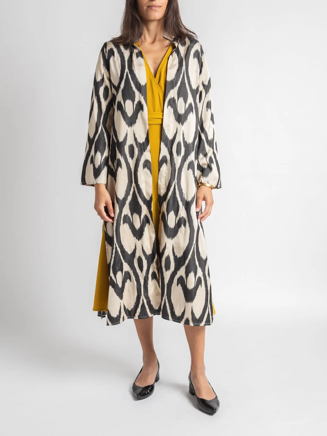 Fergana Silk Caftan Duster