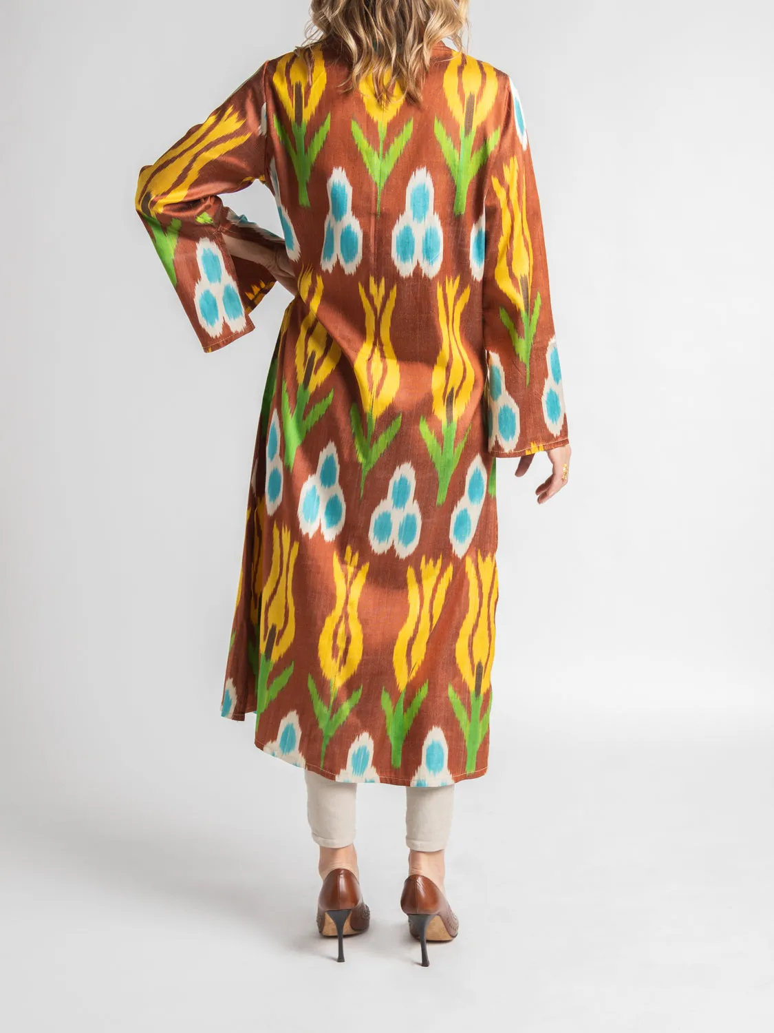 Fergana Silk Caftan Duster