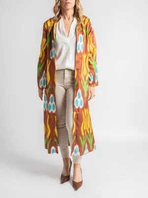 Fergana Silk Caftan Duster