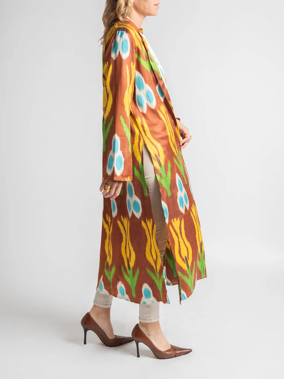 Fergana Silk Caftan Duster