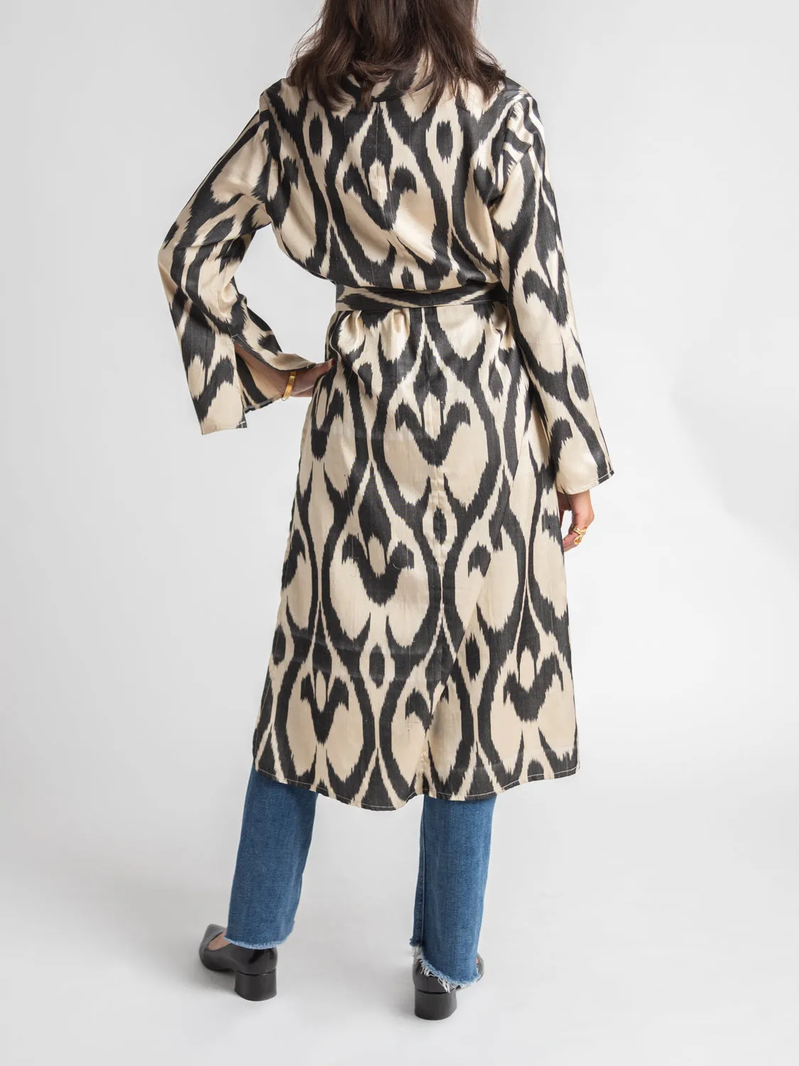 Fergana Silk Caftan Duster
