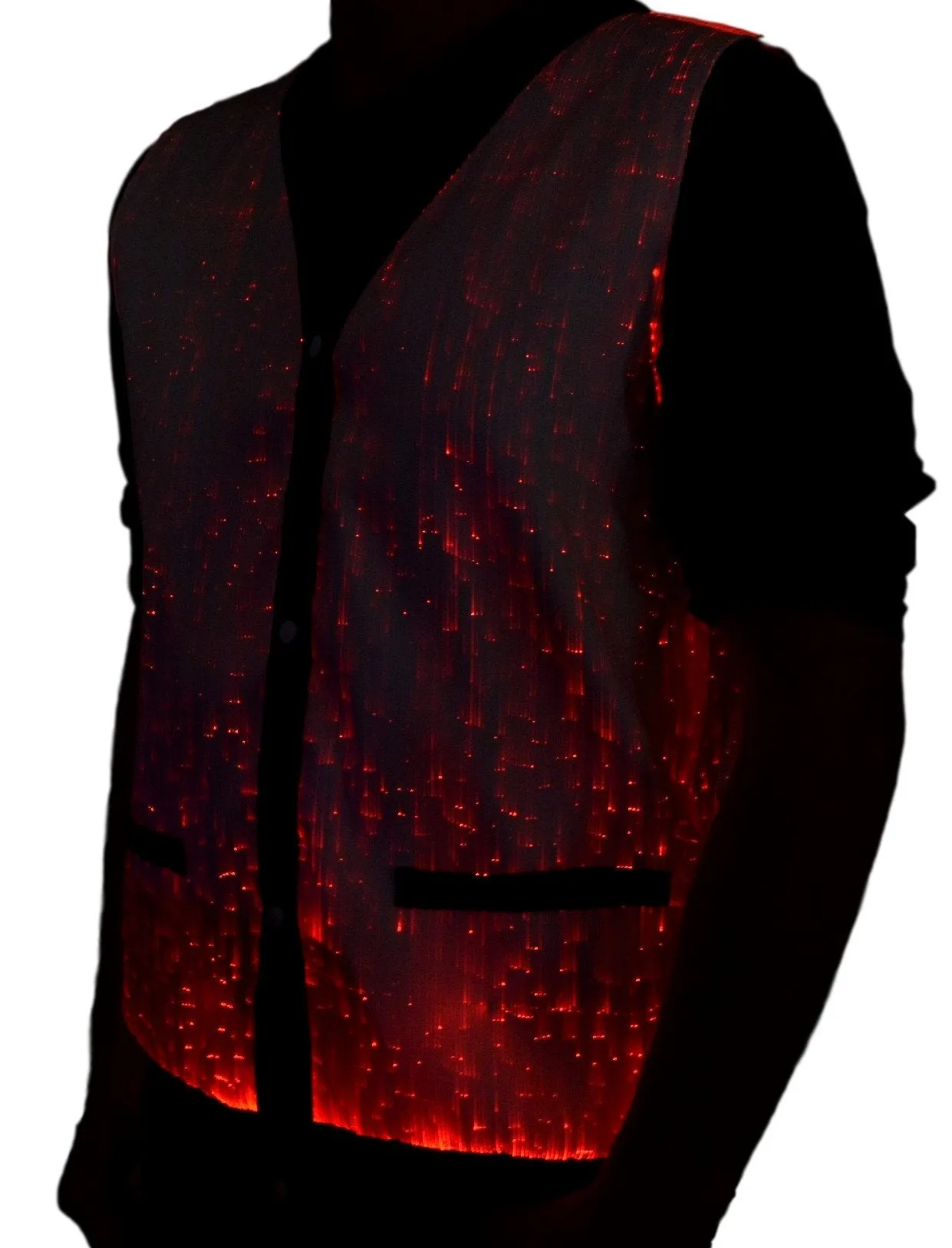 Fiber Optic Light Up Vest