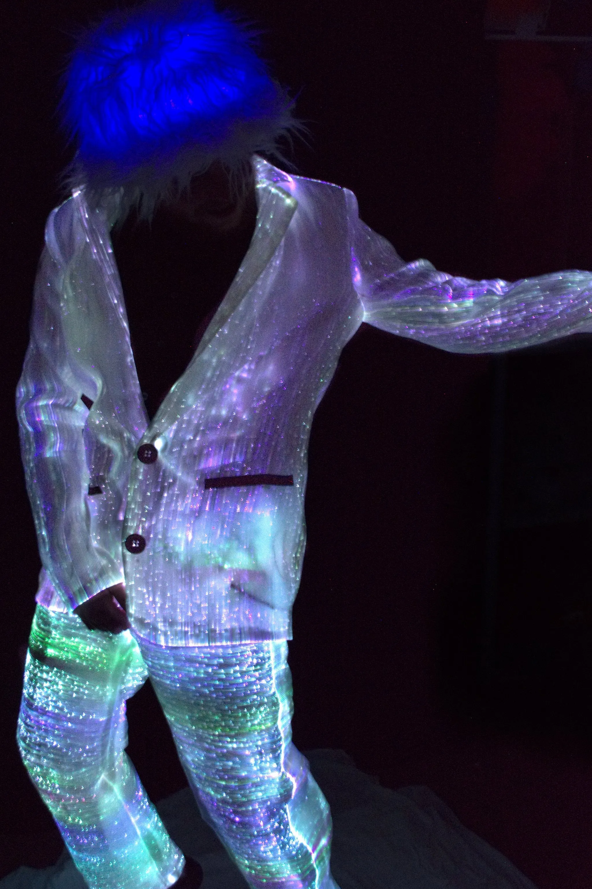 Fiber Optic Mens Suit