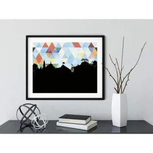 Flagstaff, Arizona geometric skyline