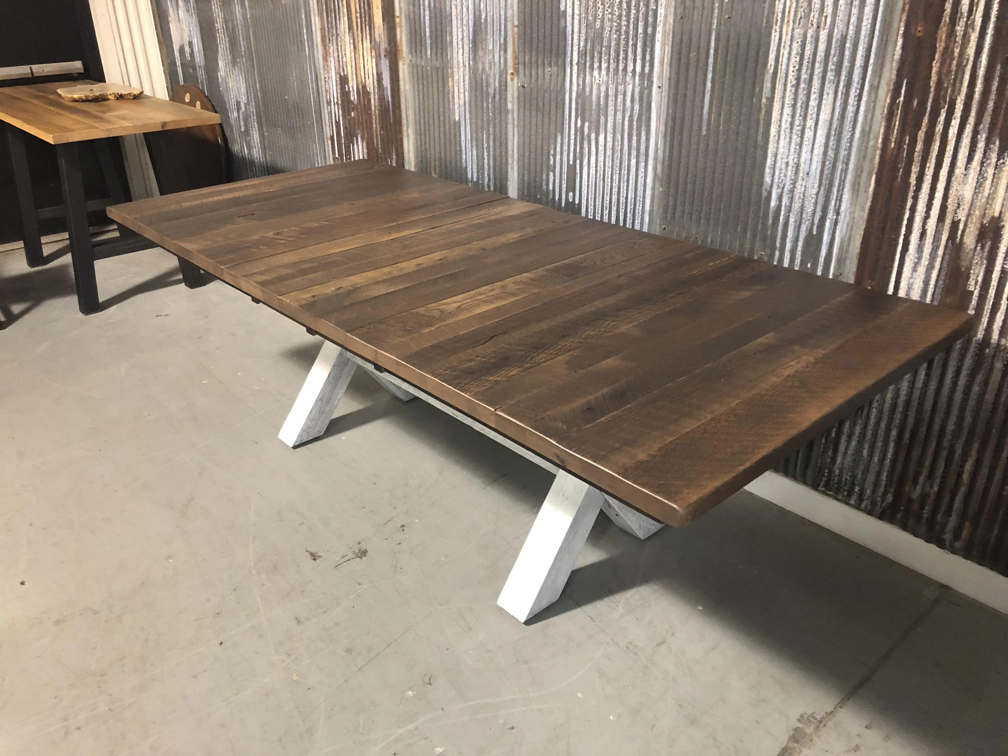 Foster Farmhouse Barnwood Dining Table