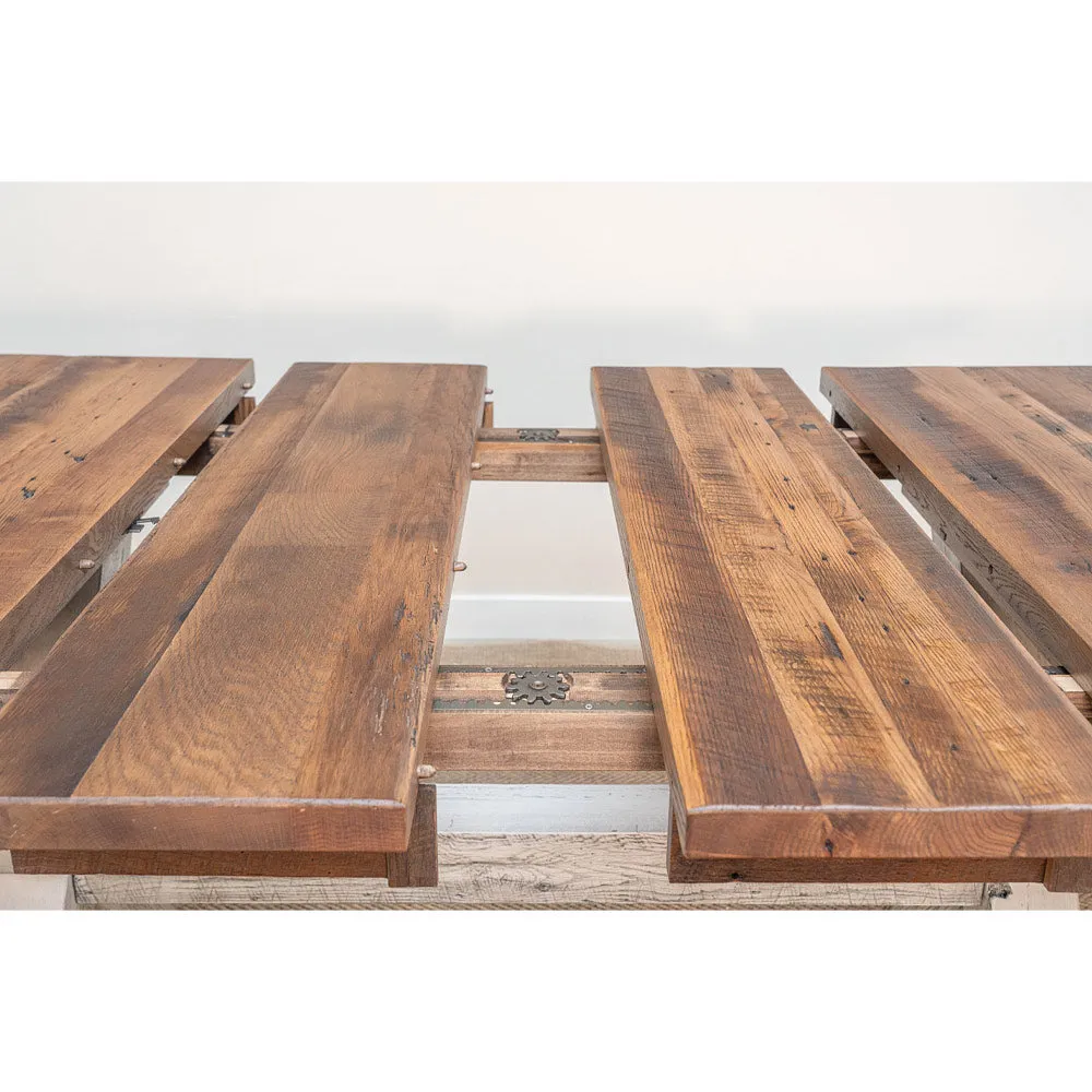 Foster Farmhouse Barnwood Dining Table