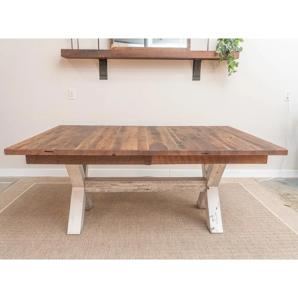 Foster Farmhouse Barnwood Dining Table