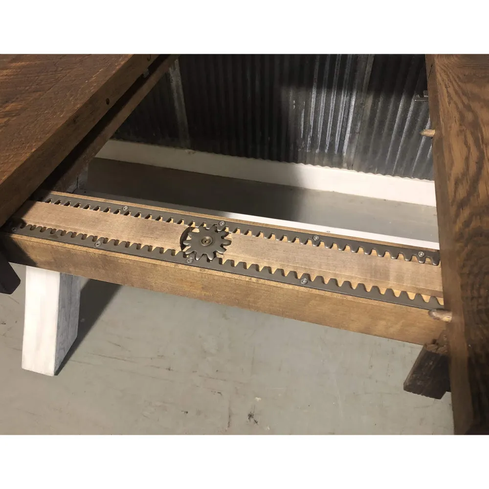Foster Farmhouse Barnwood Dining Table