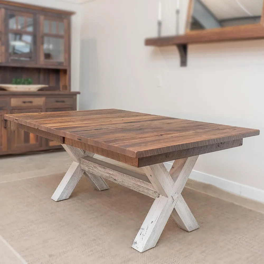 Foster Farmhouse Barnwood Dining Table