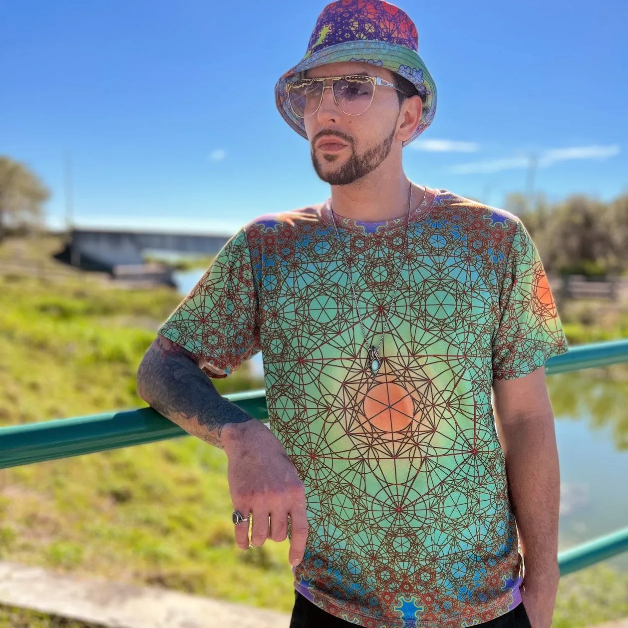 Fractal Metatron EarthStyle T-Shirt