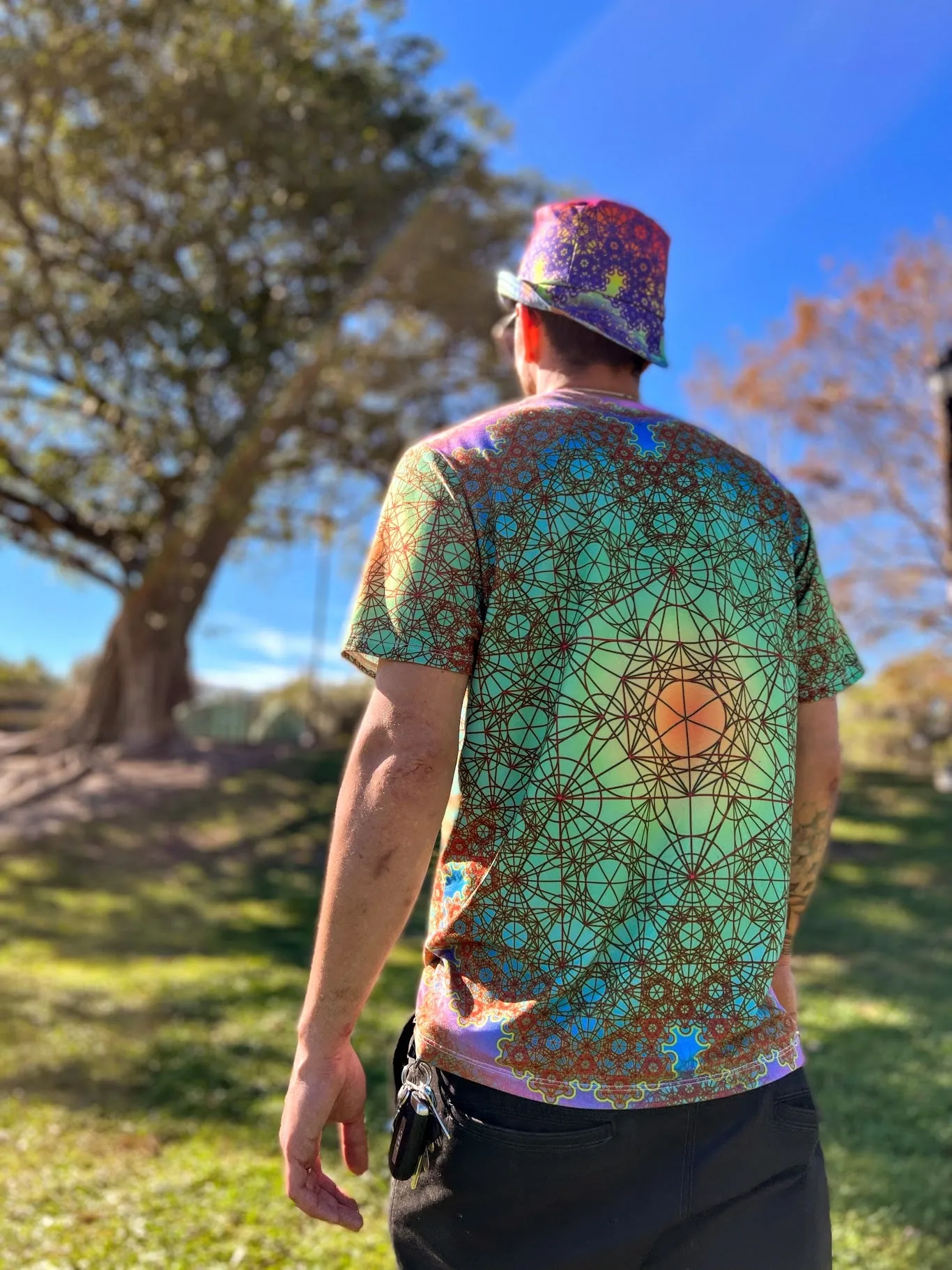 Fractal Metatron EarthStyle T-Shirt