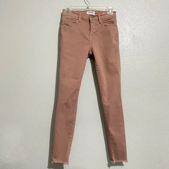 Frame‎ Denim Le High Skinny in Dusty Rose