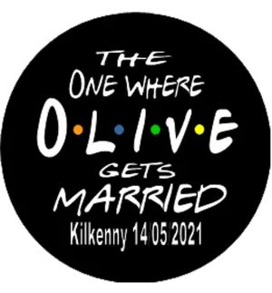 Friends theme 'the One where ...Gets Married'