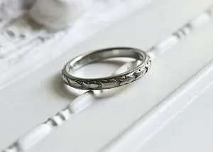 Genuine 18k Traub "Orange Blossom" Ring