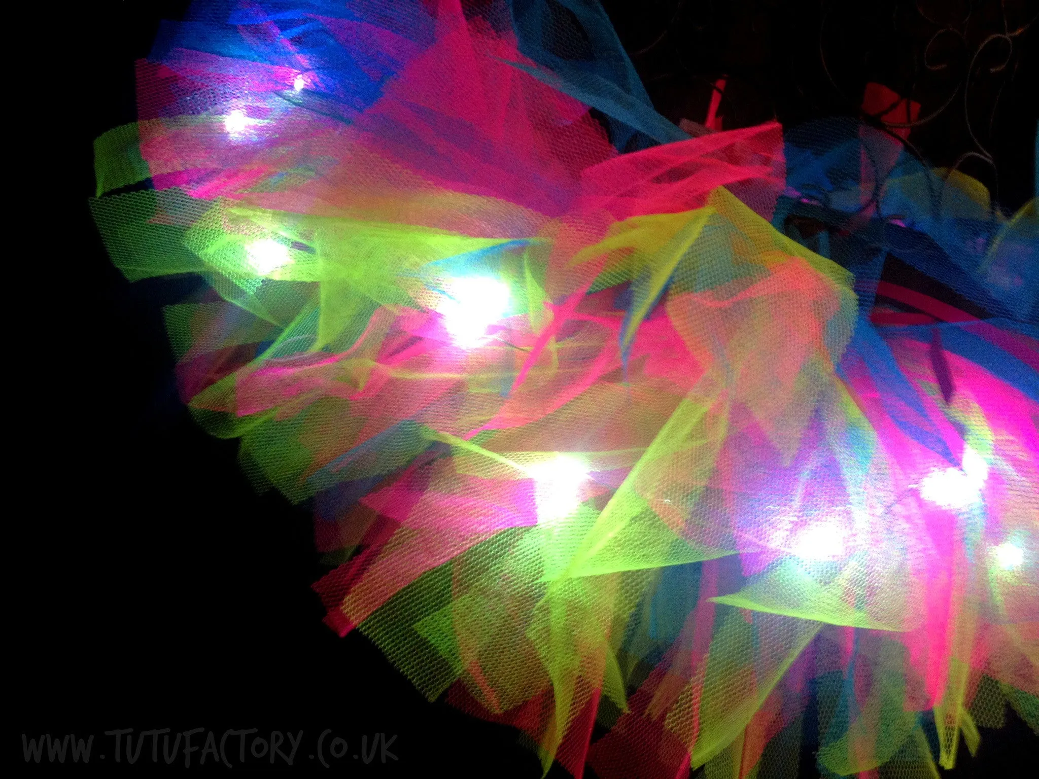 Girls Neon Lights Tutu