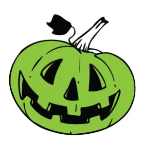 Glow-In-The-Dark: SMILING Pumpkin