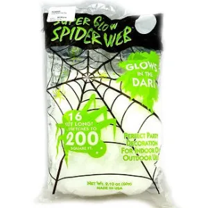 Glow in the Dark Spider Web 60g