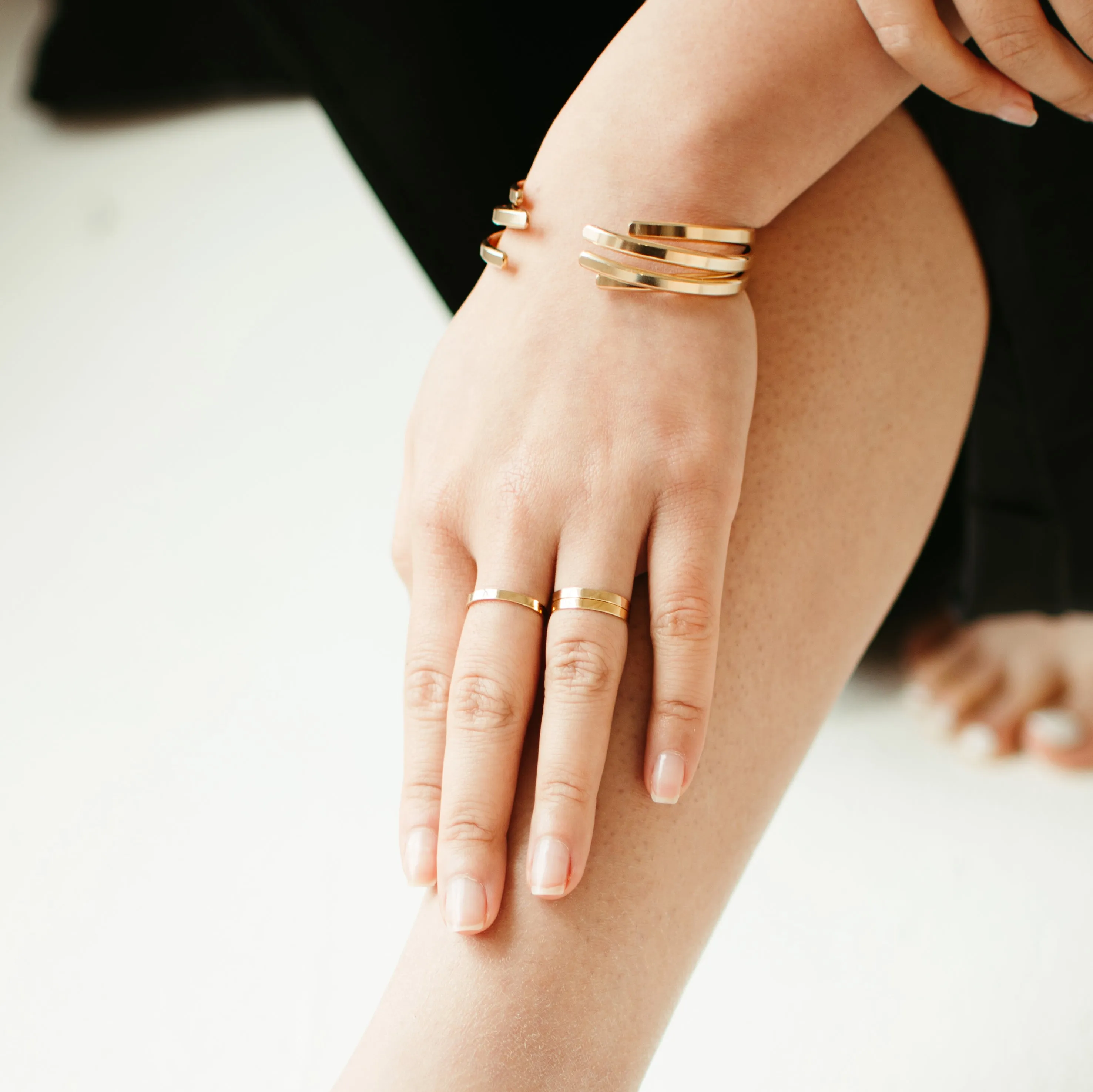 Gold Eternity Band Ring