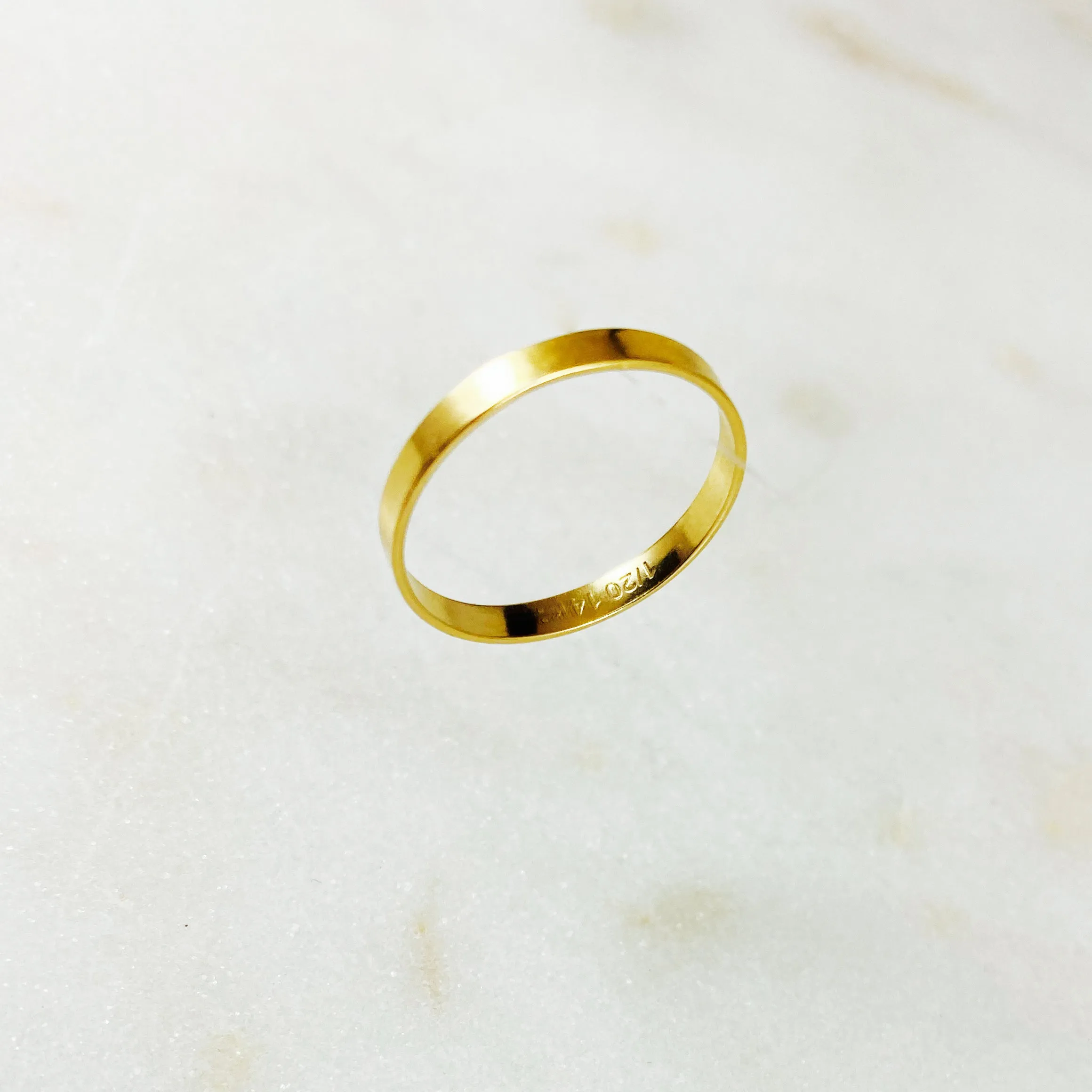Gold Eternity Band Ring