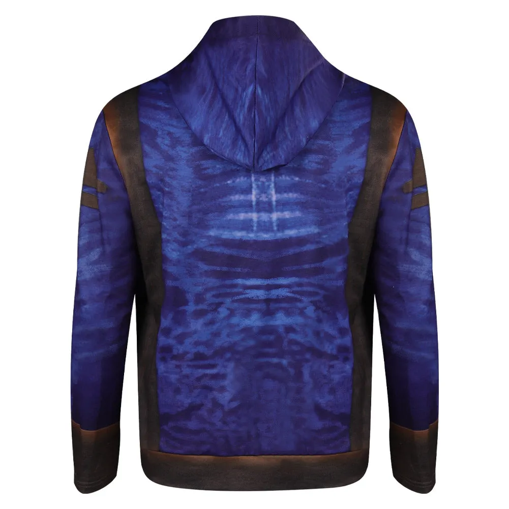 Guardians of the Galaxy Vol. 3 Hoodie Cosplay Costume Outfits Halloween Carnival Party Disguise Suit cosplay Drax
