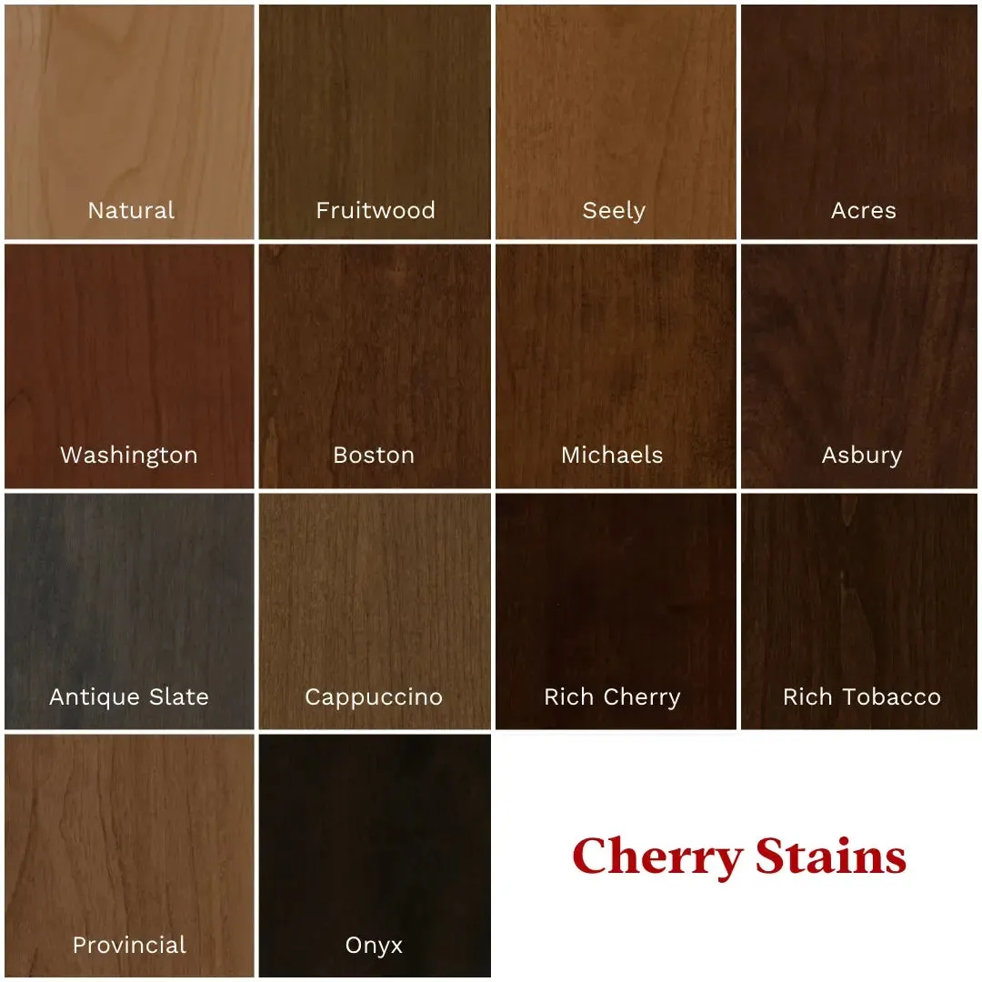Holbrooke Rustic Cherry Farmhouse Dining Table