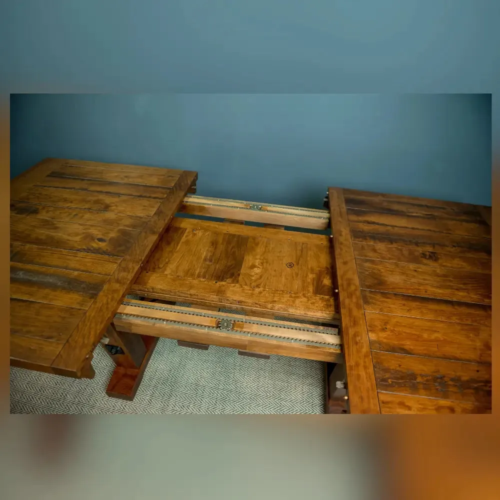 Holbrooke Rustic Cherry Farmhouse Dining Table