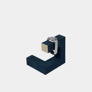 HUDSON 1 WATCH STAND - NAVY-TEAL / CHAMPAGNE