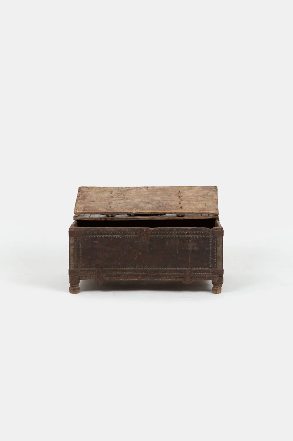 Indian Iron Bound Dowry Chest