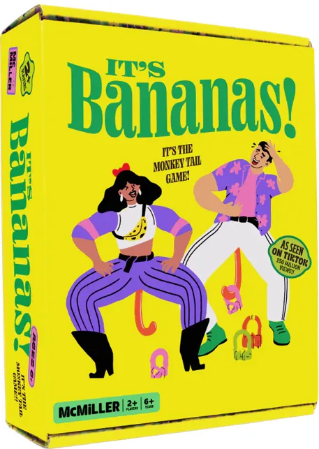 IT'S BANANAS! THE MONKEY GAME FOR KIDS, TEENS AND TIPSY ADULTS