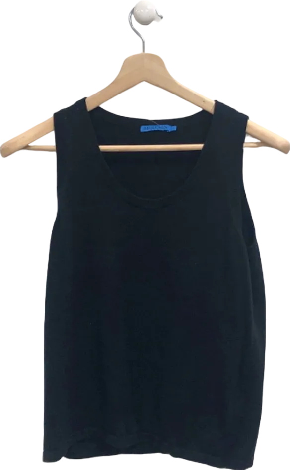 J McLaughlin Black Sleeveless Top UK S